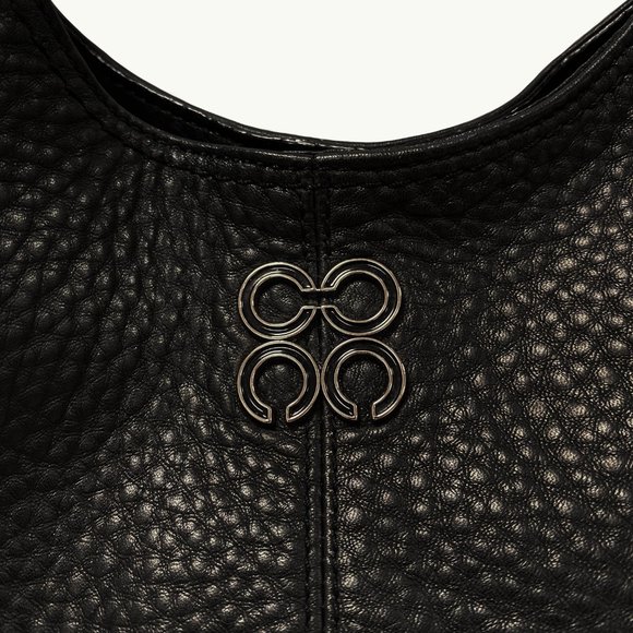 COACH 14968 Julia Black Leather Hobo Bag - Picture 4 of 9